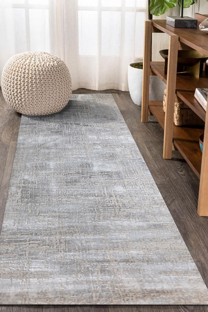 Turkish Modern Festival-1 Rug - 3.2 x 6.5 FT - Gray  Superior Comfort, Modern Style Accent Rugs