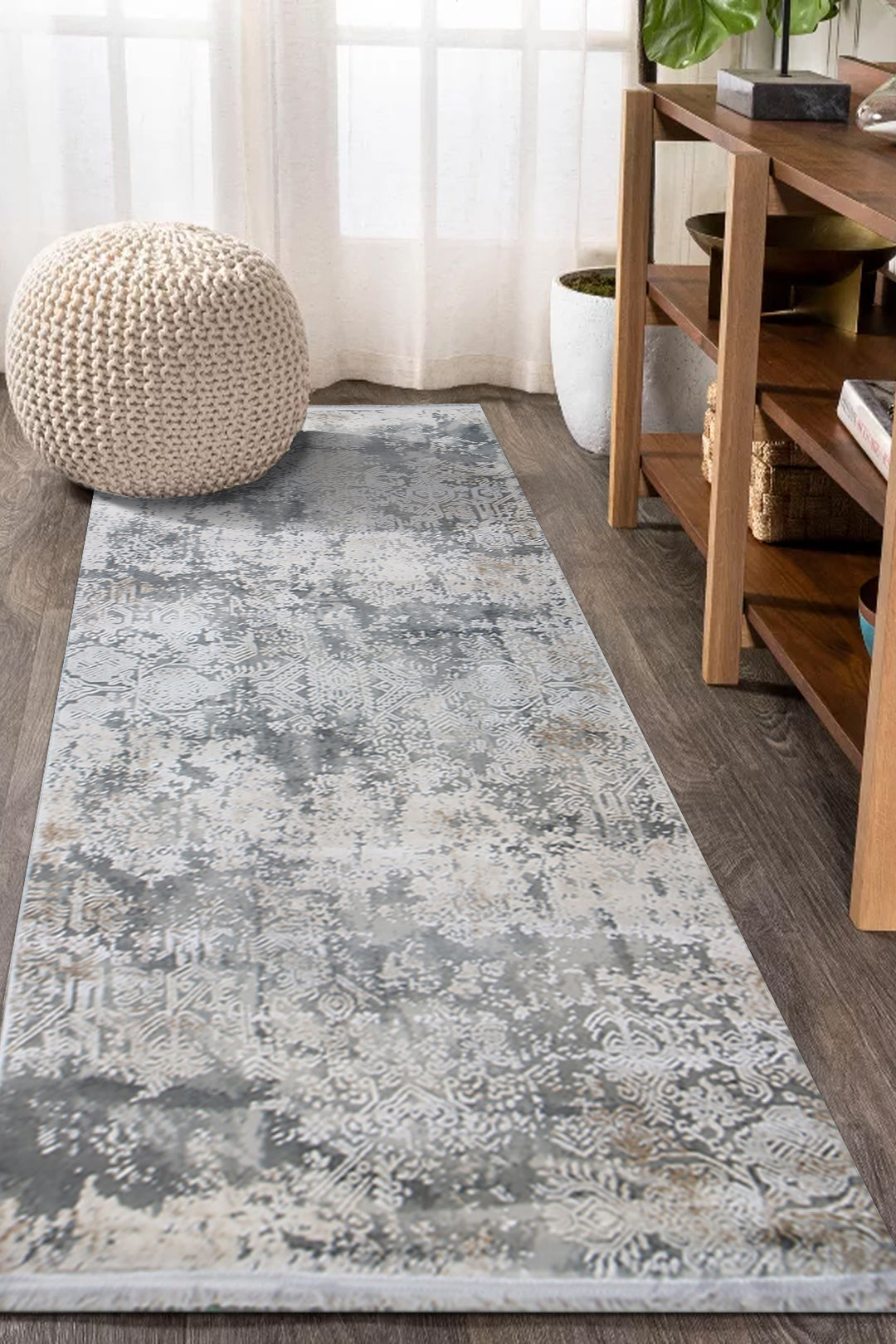 Turkish Modern Festival Acrylic Rug - 2.6 x 6.5 FT  - Superior Comfort, Modern Style Accent Rugs