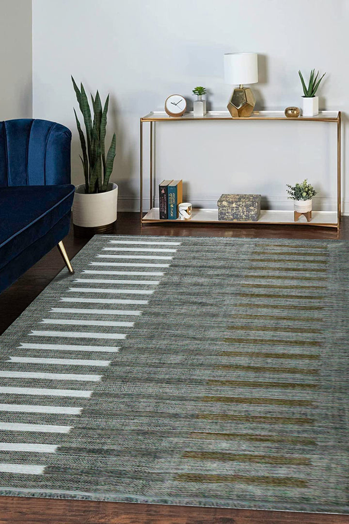 Turkish Modern Festival WD Rug - 6.5 x 9.5 FT - Sleek and Minimalist for Chic Interiors