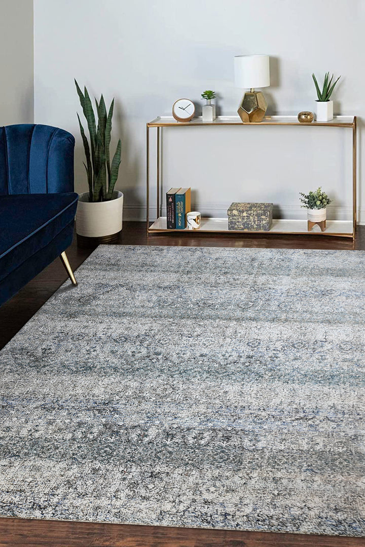 Turkish Modern Festival-1 Rug - 7.8 x 10.  FT - Gray  Superior Comfort, Modern Style Accent Rugs