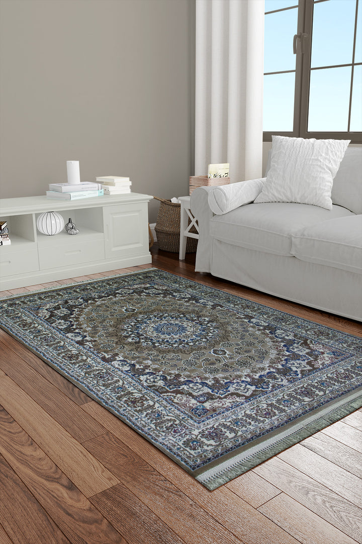 Iranian Premium Vk Farsh-E-Iran Rug - 4.1 x 5.5 FT - Resilient Construction for Long-Lasting Use