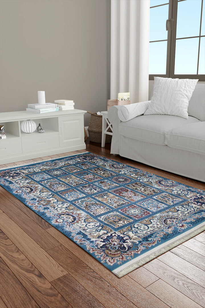 Iranian Premium Vk Farsh-E-Iran Rug - 4.1 x 5.5 FT - Resilient Construction for Long-Lasting Use