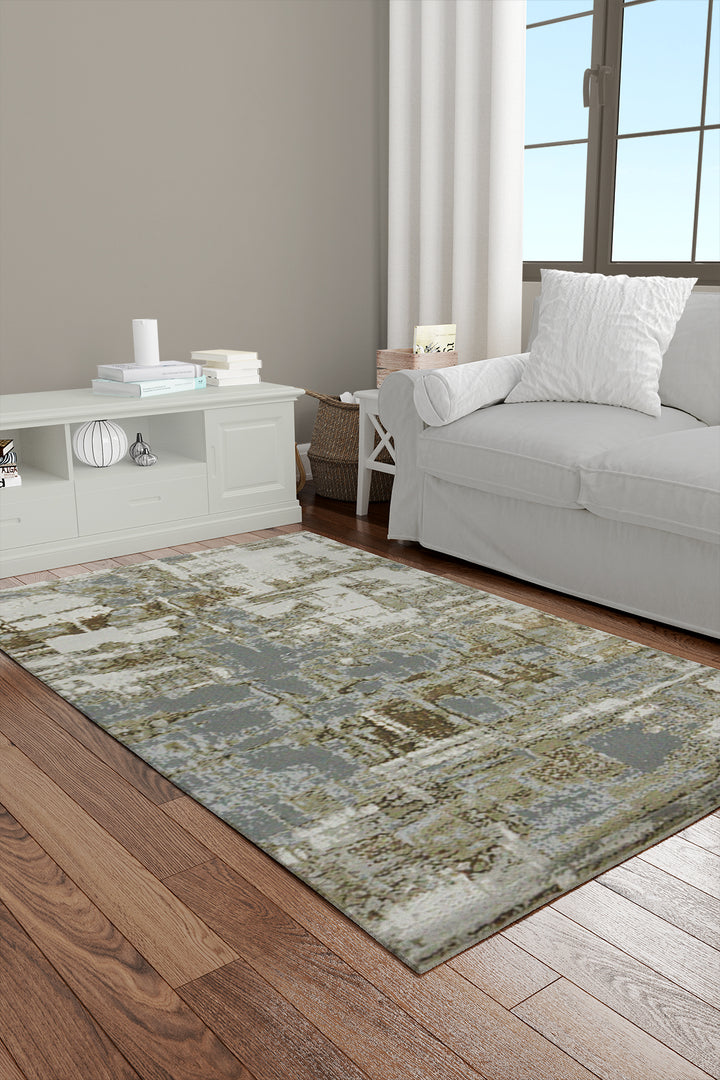 Turkish Modern Festival 1 Rug - 2.4 x 4.9 FT - Beige - Sleek and Minimalist for Chic Interiors