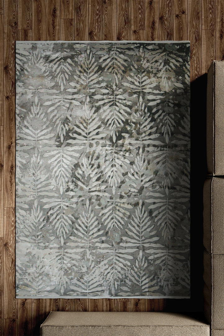 Turkish Modern Festival 1 - 5.2 x 7.5 FT - Gray - Sleek and Minimalist for Chic Interiors