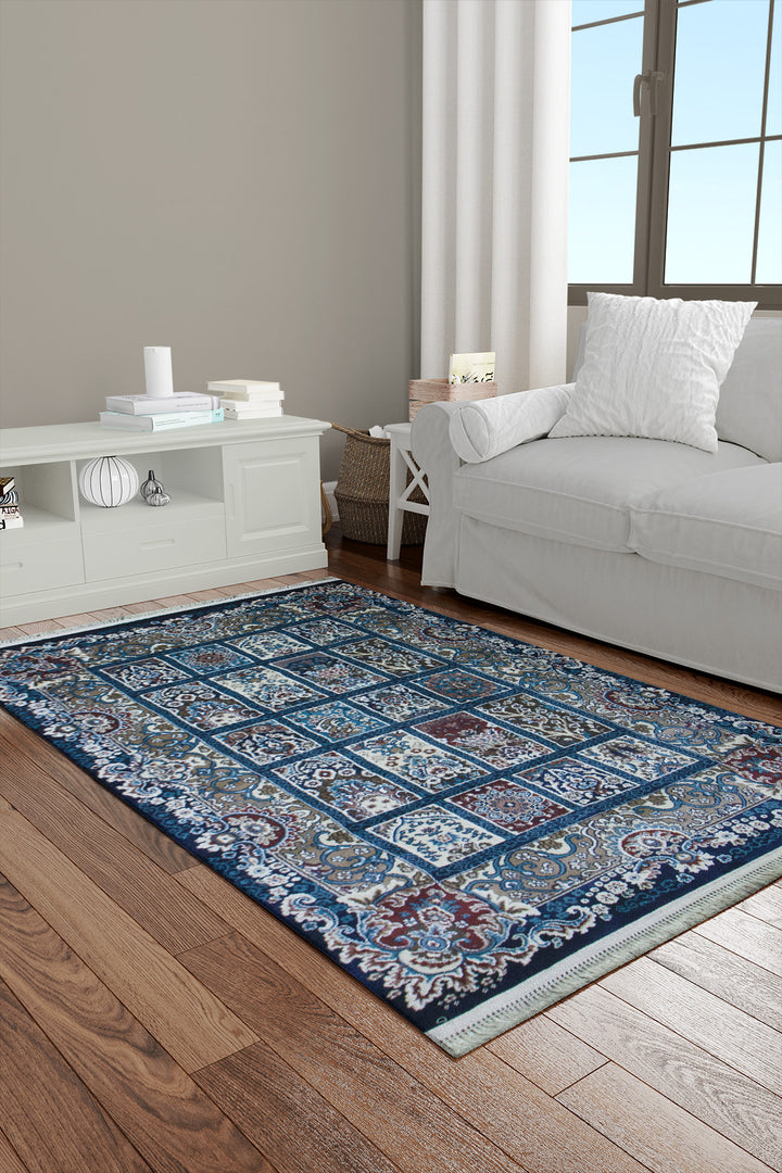 Iranian Premium Vk Farsh-E-Iran Rug - 4.1 x 5.5 FT - Resilient Construction for Long-Lasting Use