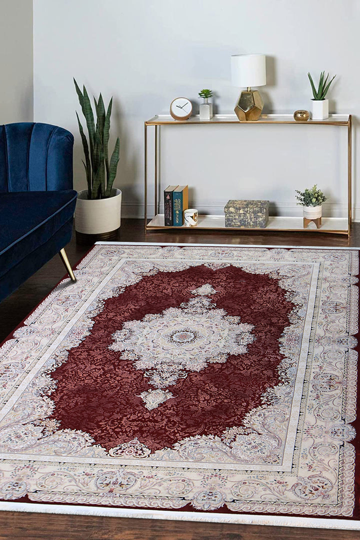 Iranian Premium Quality Authentic Persian 1200 Rug - 6.5 x 9.8 FT  - Superior Comfort, Modern Style Accent Rugs