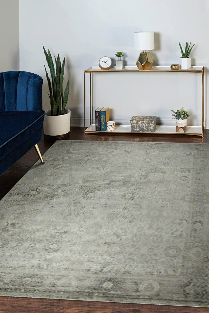 Turkish Modern Festival Plus Rug - 9.5 x 12.5 FT - Beige - Sleek and Minimalist for Chic Interiors