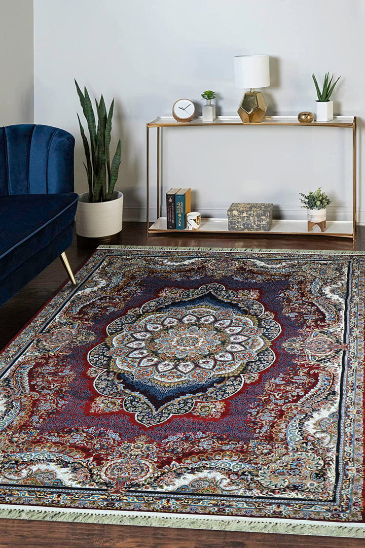 Irani Farsh E Firozeh-P Rug - 5.9 x 8.8 FT - Premium and Classical Design | 50% OFF Sale!