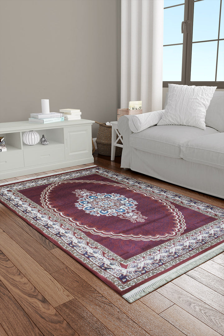 Iranian Premium Vk Farsh-E-Iran Rug - 4.1 x 5.5 FT - Resilient Construction for Long-Lasting Use