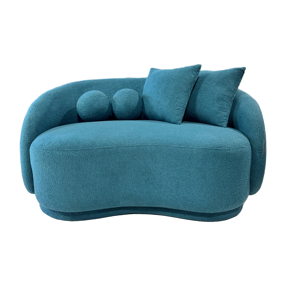 Modern Cloud Couch with Soft Boucle Sofa