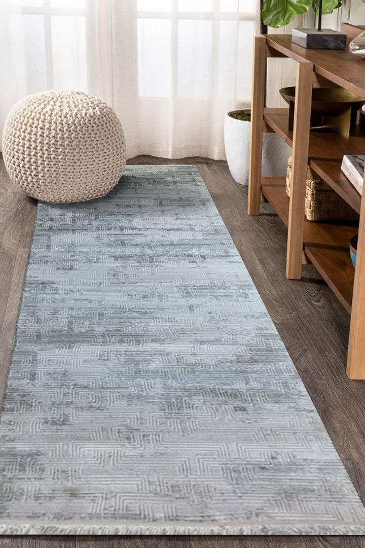 Turkish Modern  Festival Plus Rug - 3.2 x 9.8 FT - Gray  Superior Comfort, Modern Style Accent Rugs