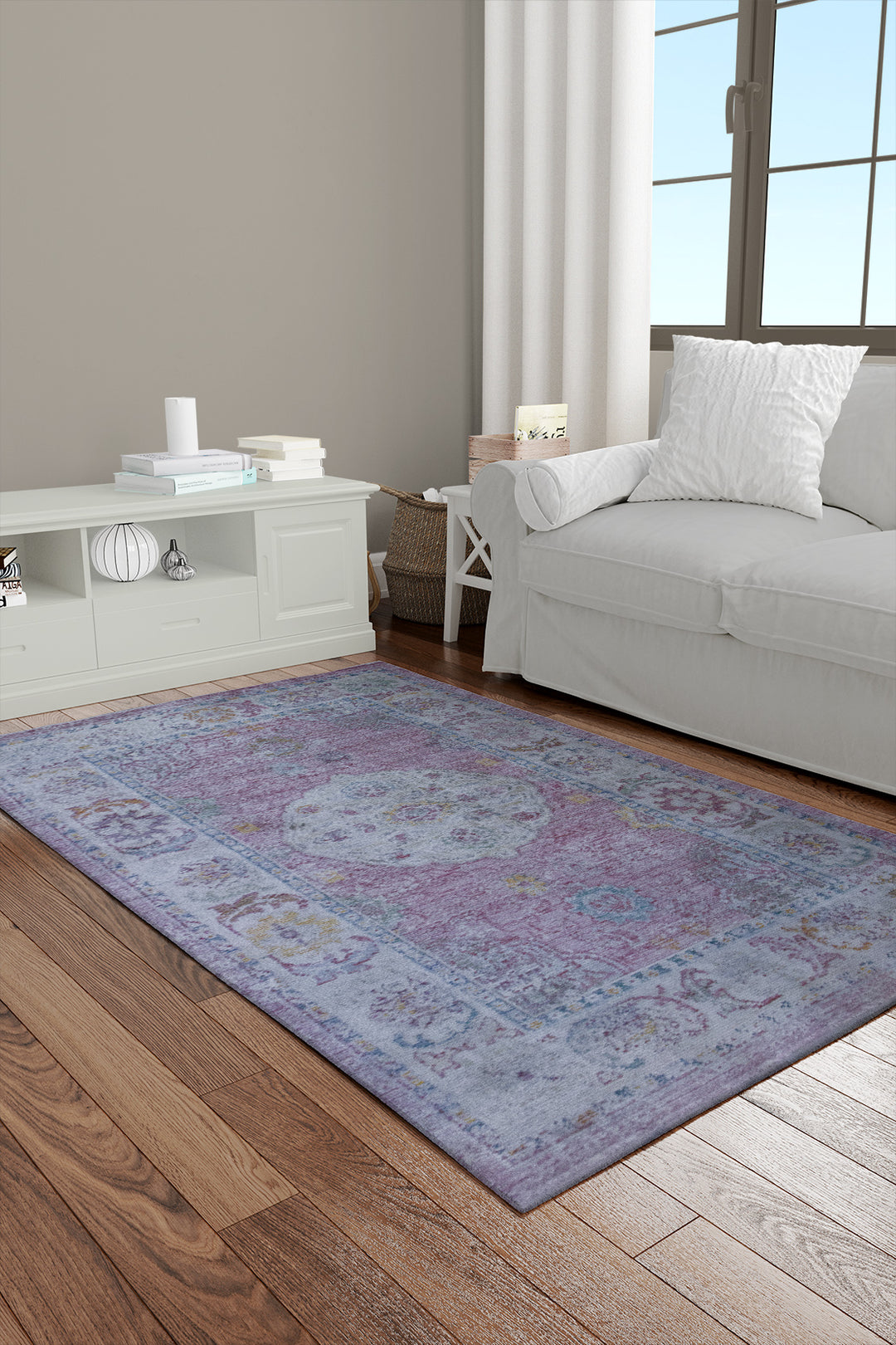 Turkish Modern Festival Viscose Rug - 3.0 x 4.9 FT - Superior Comfort, Modern Style Accent Rugs