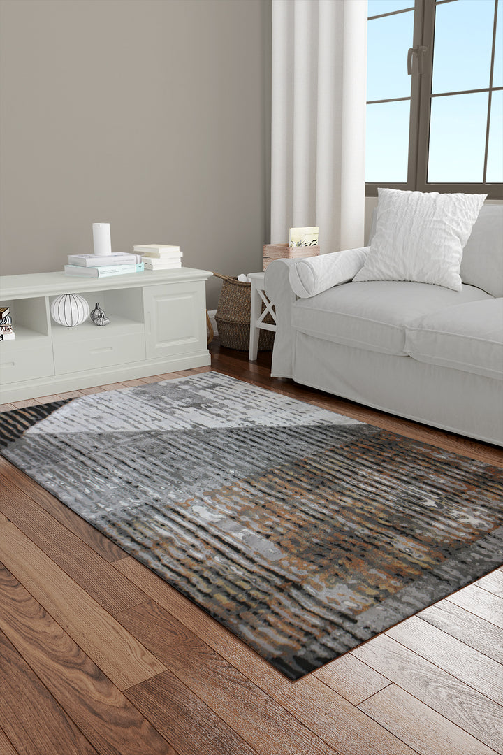 Turkish Modern Festival-1 Rug - 3.9 x 5.9 FT  - Superior Comfort, Modern Style Accent Rugs