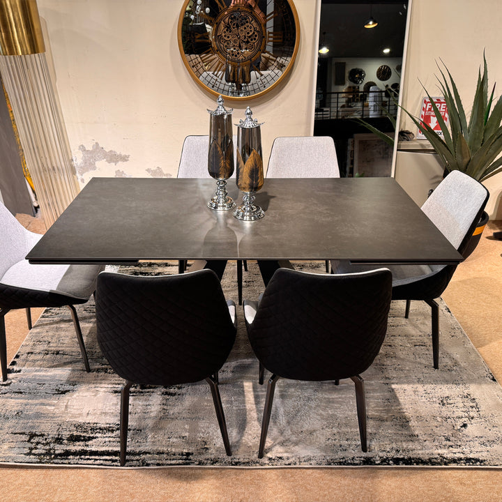 Onyx Dining Table 2853 (Dining Table + 6 chairs)