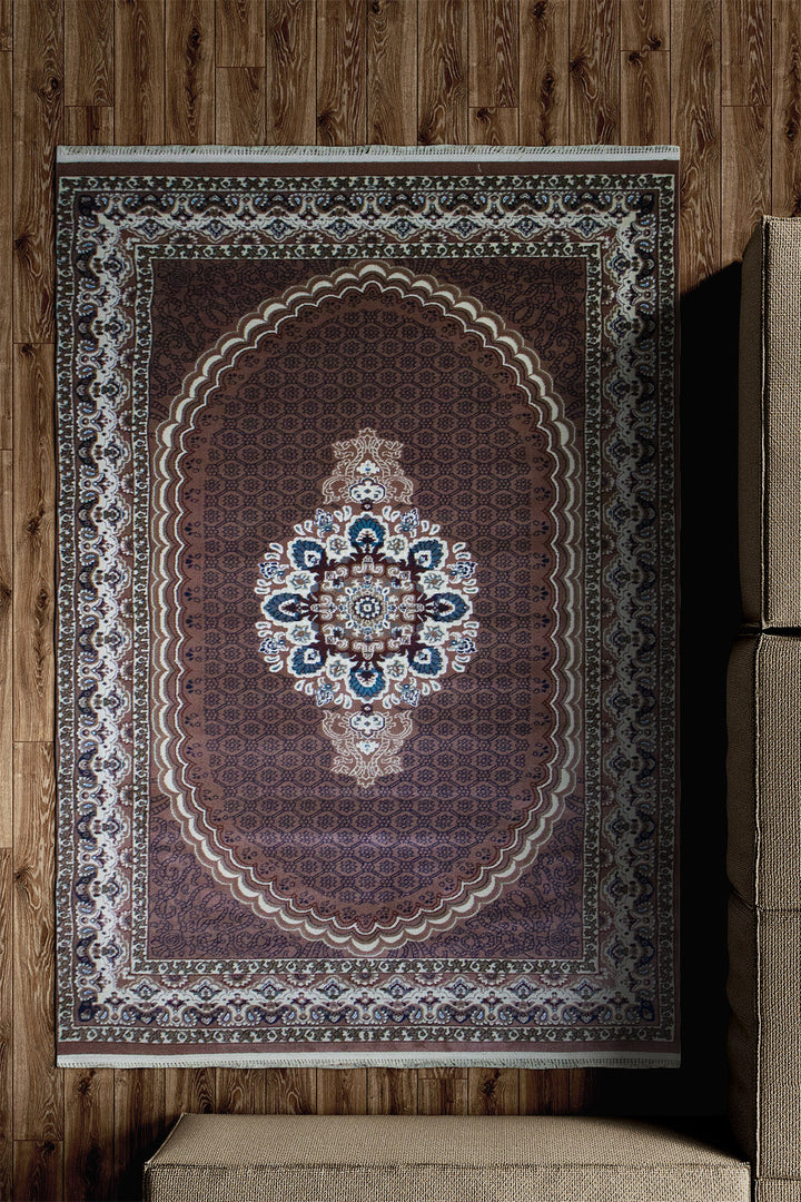 Iranian Premium Vk Farsh-E-Iran Rug - 4.9 x 7.3 FT - Resilient Construction for Long-Lasting Use