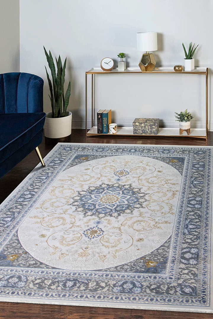 Turkish Modern Festival-1 Rug - 6.5 x 9.8 FT - Superior Comfort, Modern Style Accent Rugs