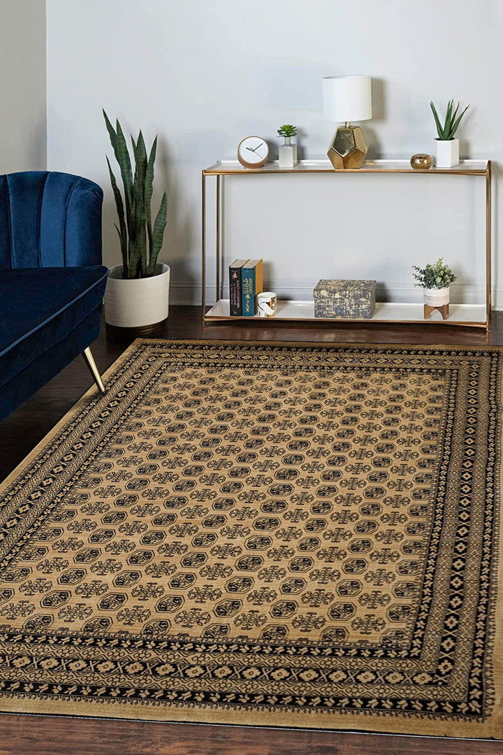 Turkish Modern - Festival-Wd Rug  - 7.8 X 9.8 Ft  - Yellow -  Superior Comfort, Modern Style Accent Rug