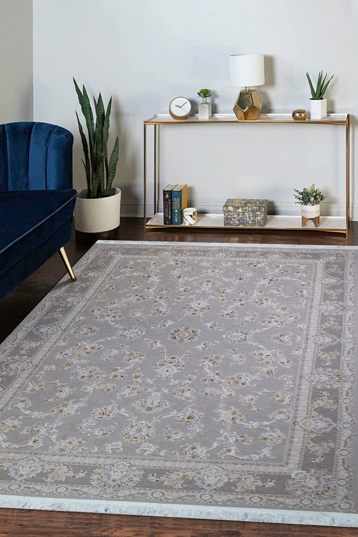 Iranian Premium Quality Elnaz Collection Rug - 6.5 x 9.8 FT  - Superior Comfort, Modern Style Accent Rugs