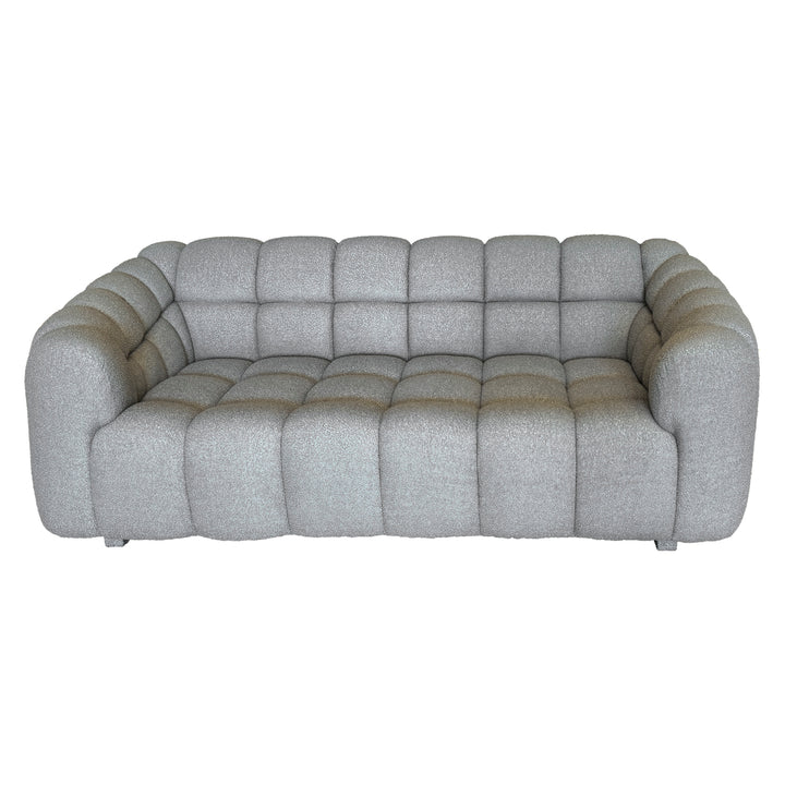 Modern Boucle Bounce Sofa, Comfy Couch for Living Room Home Office