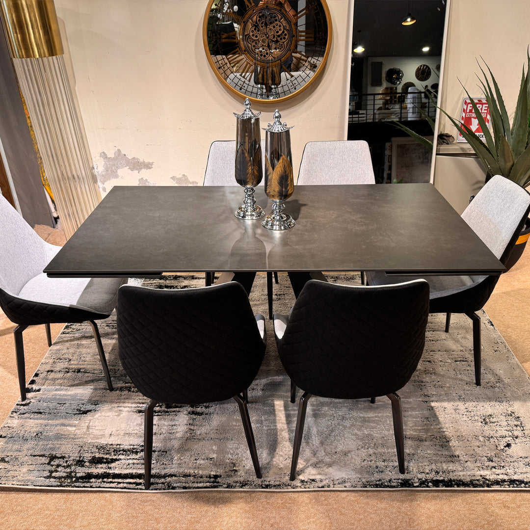 Onyx Dining Table 2853 (Dining Table + 6 chairs)