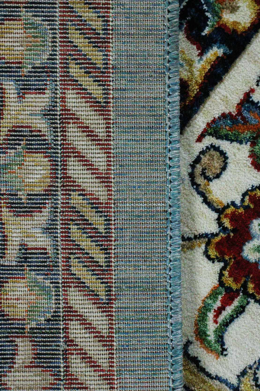 Iranian Rhyton Rugs-Wd Rug - 6.5 x 9.8 FT - Blue - Resilient Construction for Long-Lasting Use