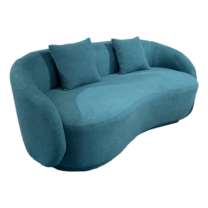 Modern Cloud Couch with Soft Boucle Sofa