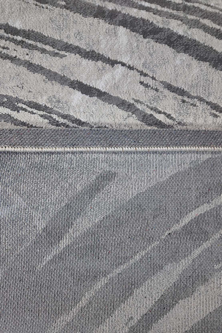 Turkish Modern Festival-1 Rug - 5.2 x 7.5  FT - Gray  Superior Comfort, Modern Style Accent Rugs