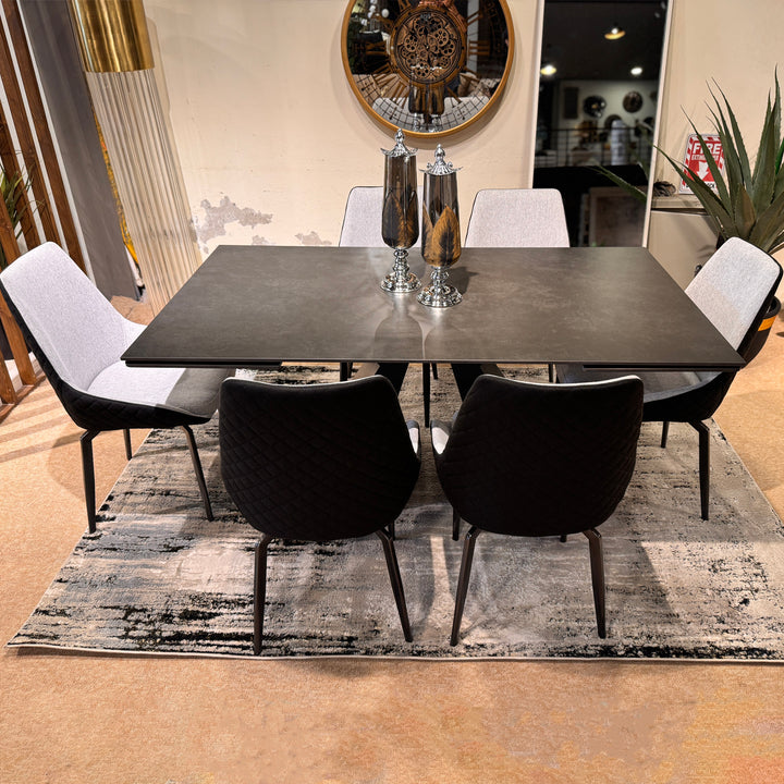 Onyx Dining Table 2853 (Dining Table + 6 chairs)