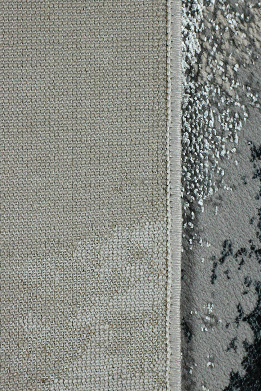 Turkish Modern Festival 1 Rug - 6.5 x 9.5 FT - Gray - Sleek and Minimalist for Chic Interiors