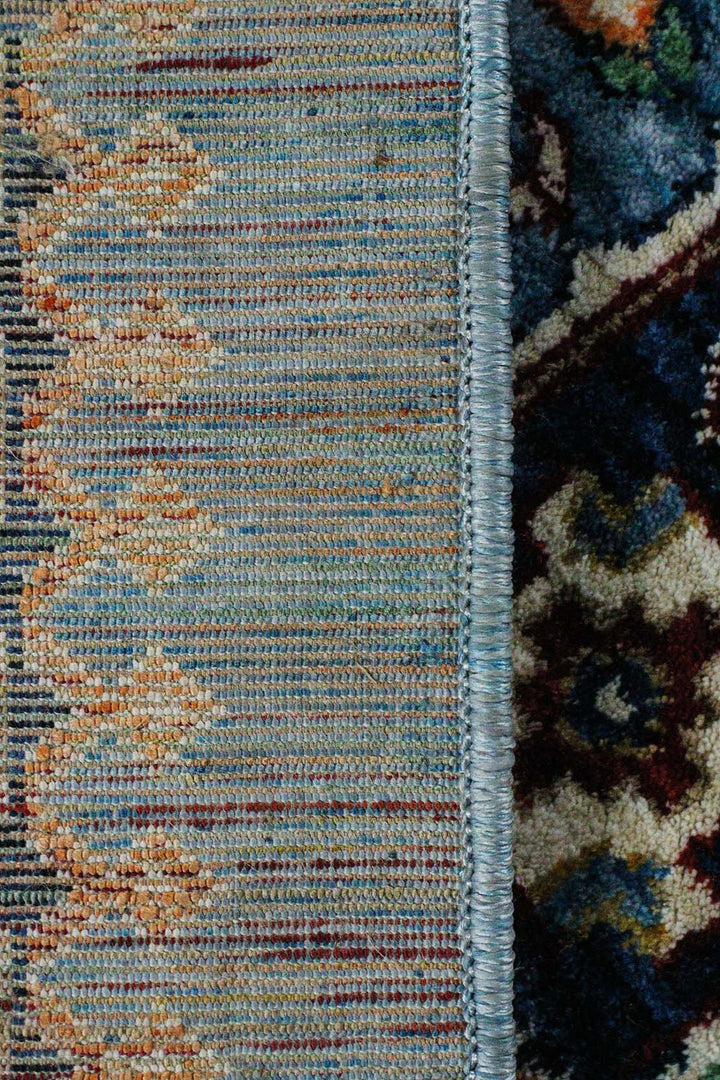 Iranian Rhyton Rugs-Wd Rug - 6.5 x 9.8 FT - Blue - Resilient Construction for Long-Lasting Use