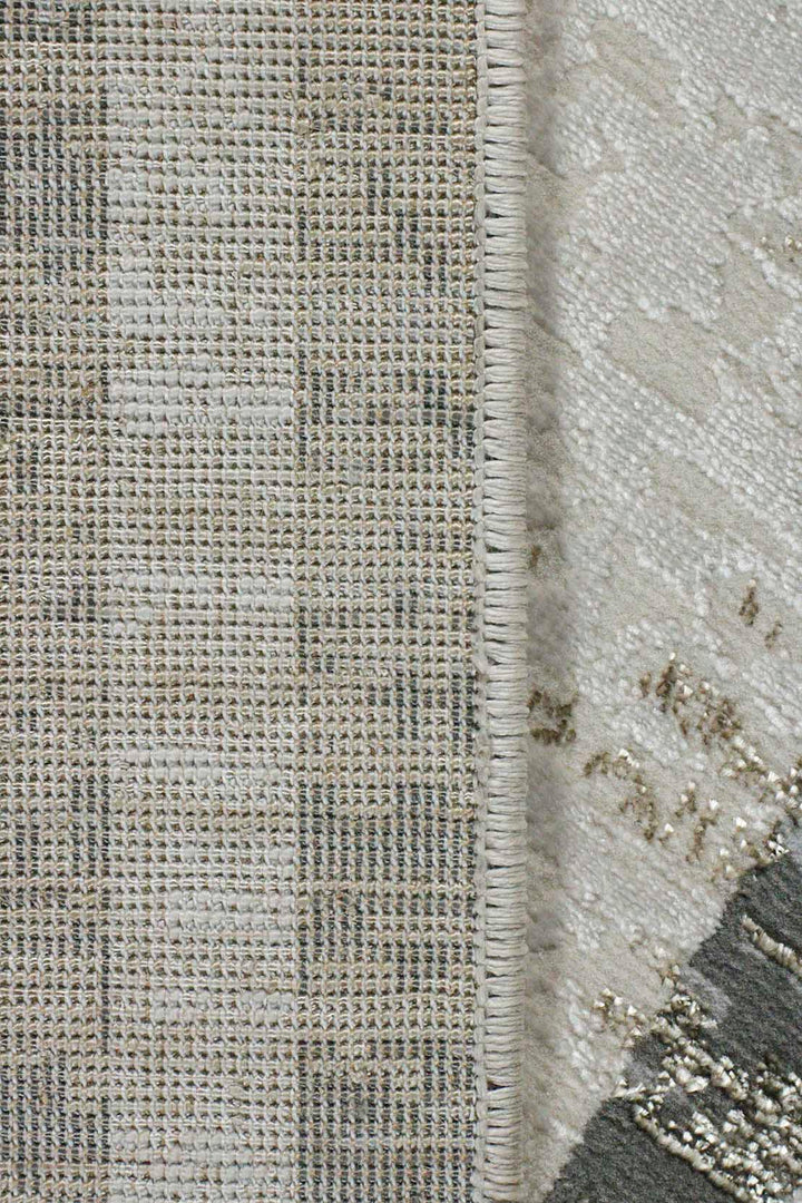 Turkish Modern Festival 1 Rug - 5.2 x 7.5 FT - Beige - Sleek and Minimalist for Chic Interiors