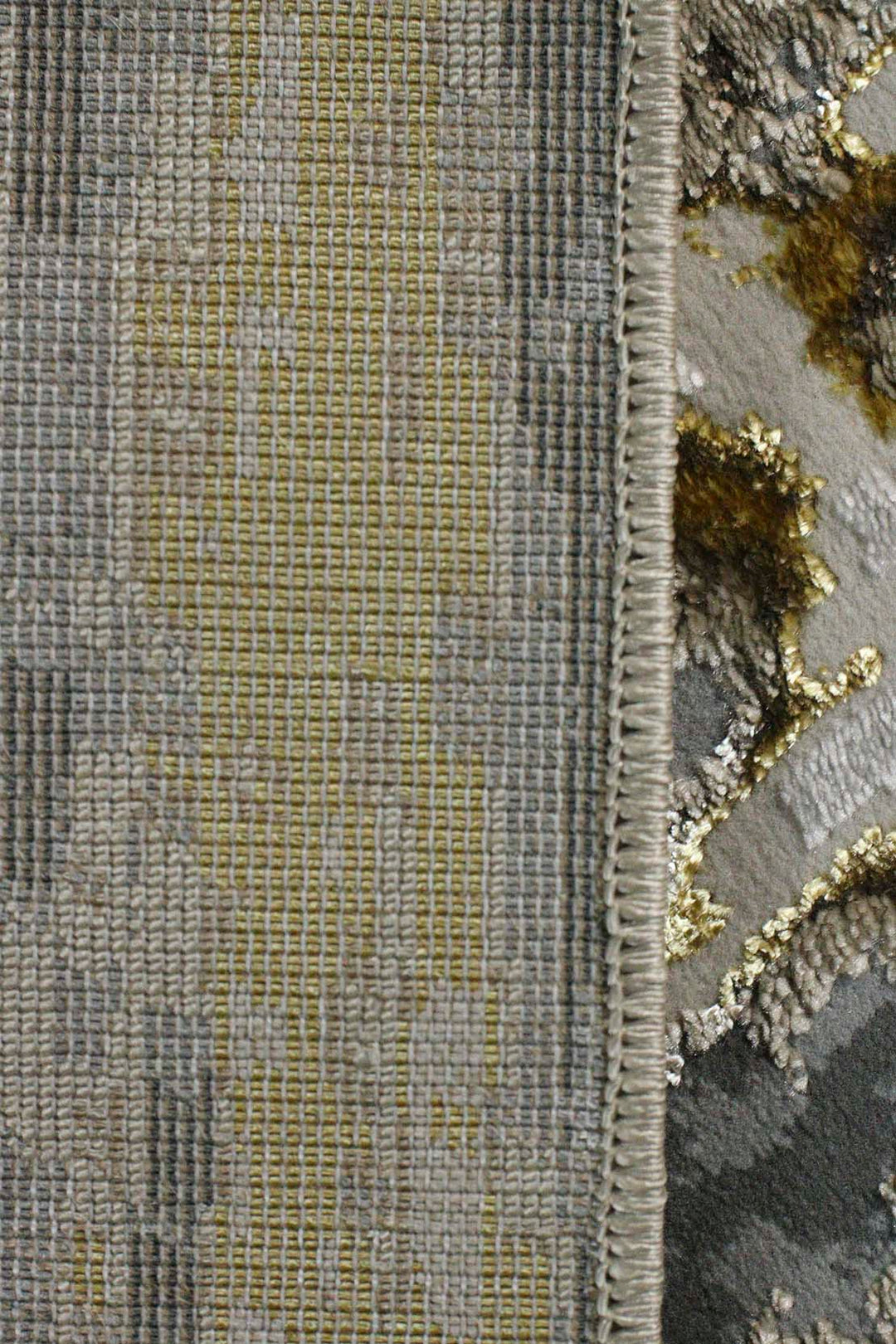 Turkish Modern Festival 1 Rug - 7.8 x 9.8 FT - Yellow - Sleek and Minimalist for Chic Interiors