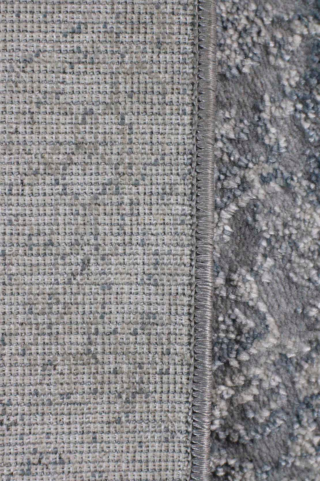 Turkish Modern Festival-2 Rug - 6.5 x 6.5 FT - Gray - Sleek and Minimalist for Chic Interiors