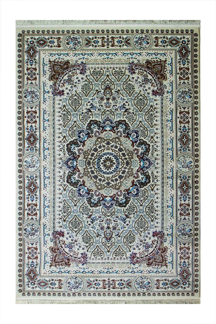 Iranian Premium Vk Farsh-E-Iran Rug - 4.9 x 7.3 FT - Resilient Construction for Long-Lasting Use