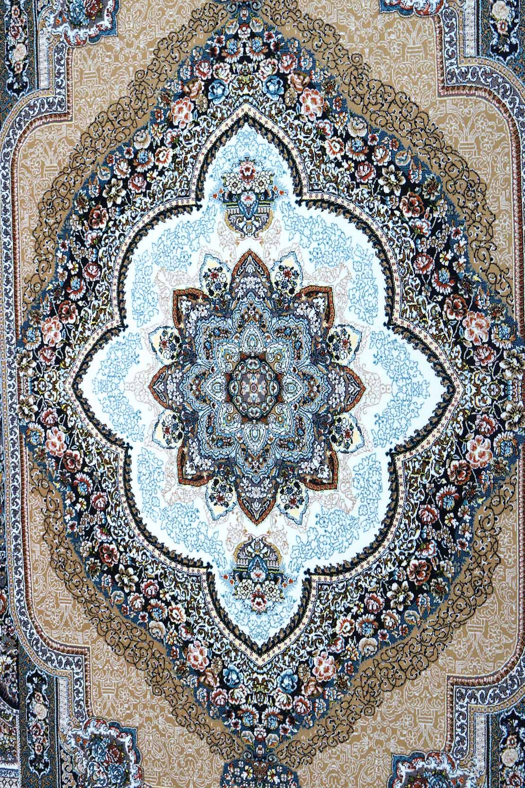 Irani Farsh E Firozeh-P Rug - 5.9 x 8.8 FT - Premium and Classical Design | 50% OFF Sale!