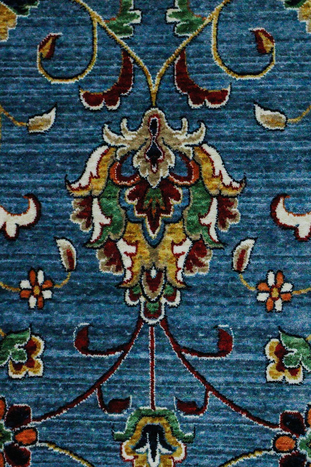 Iranian Rhyton Rugs-Wd Rug - 6.5 x 9.8 FT - Blue - Resilient Construction for Long-Lasting Use