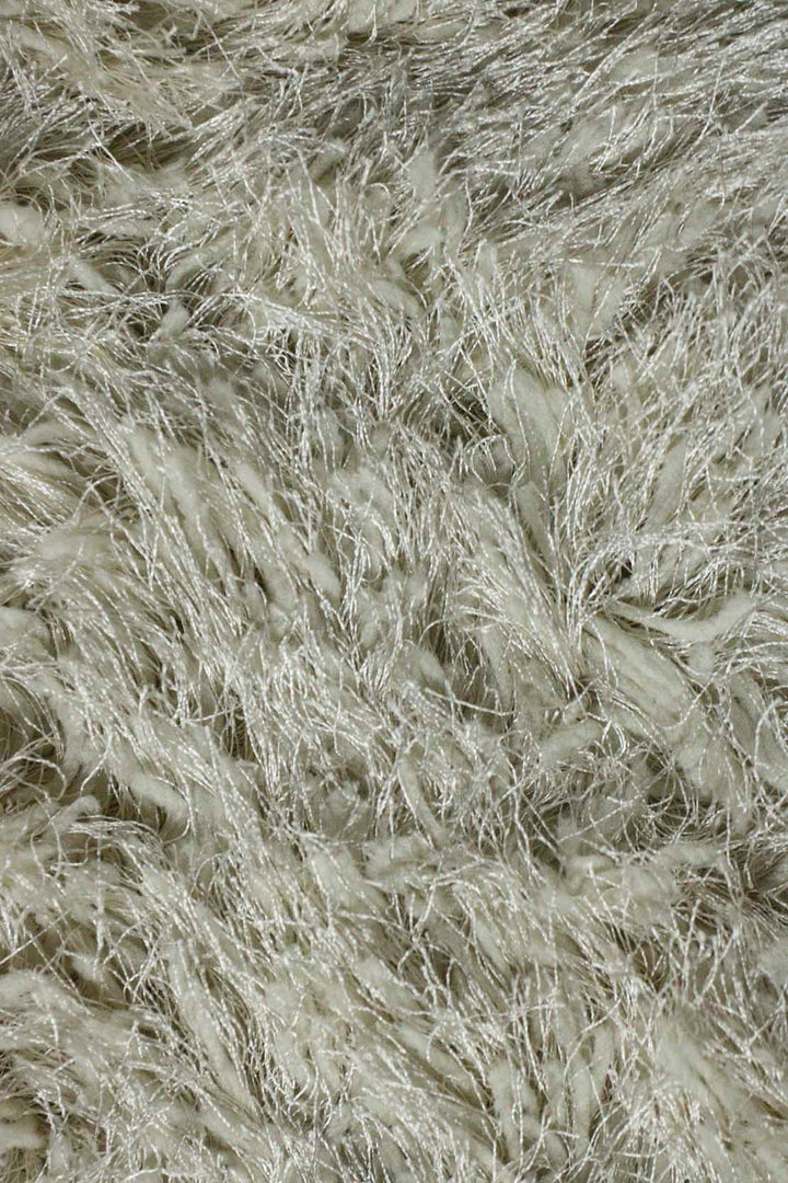 Turkish Swiss Shaggy Rug - 6.5 x 9.5 FT - Beige - Fluffy Furry Floor Decor Rug Heaven Shaggy