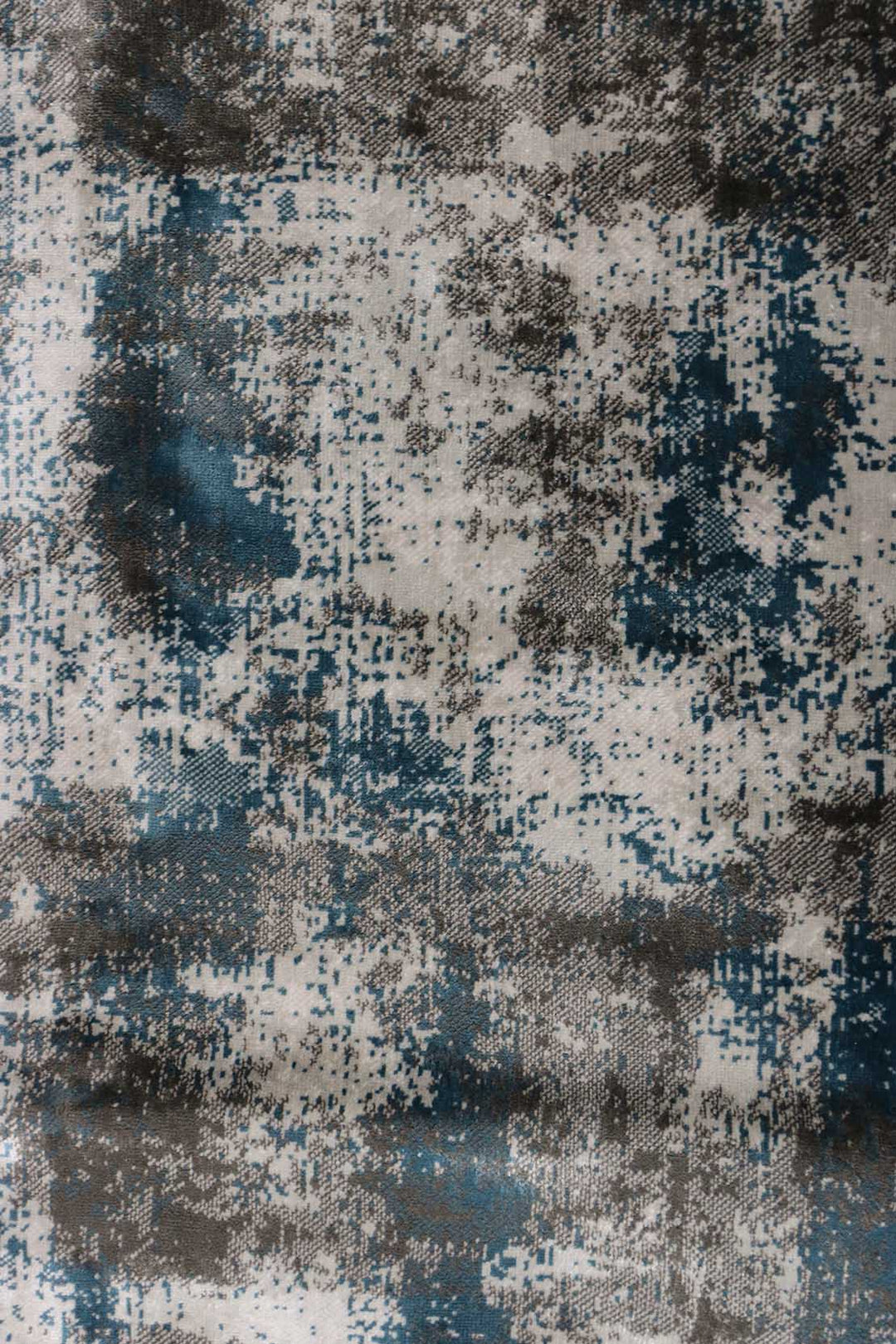 Turkish Modern Festival WD Rug - 5.2 x 7.5 FT - Gray and Cream - Sleek and Minimalist for Chic Interiors