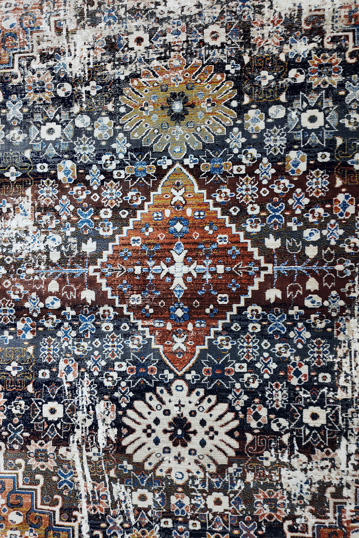 Turkish Allure Rug - 7.8 x 10.8 FT - Elegant Woven Design with Premium Quality