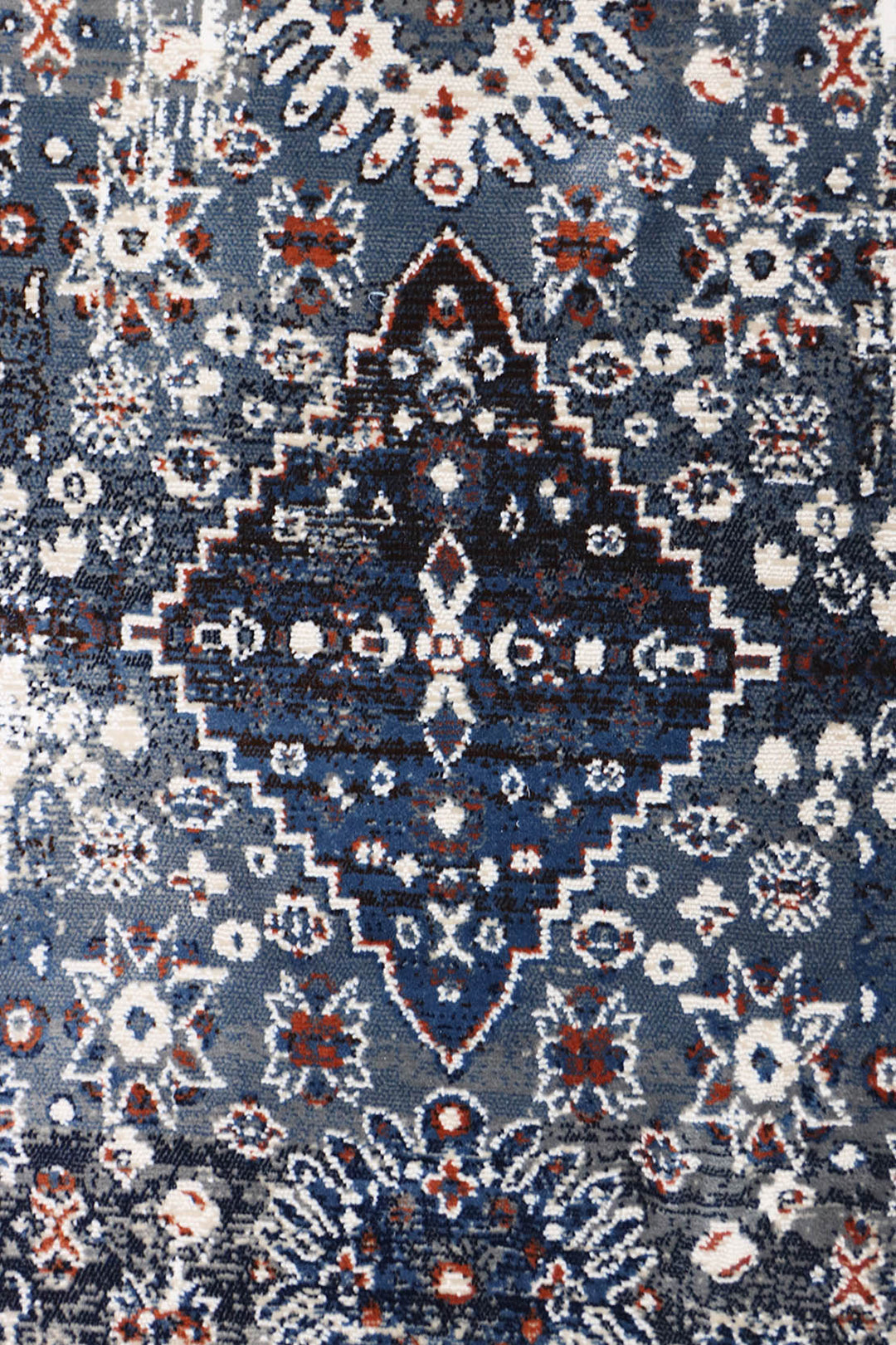 Turkish Allure Rug - 6.5 x 9.8 FT -  Gray - Elegant Woven Design with Premium Quality