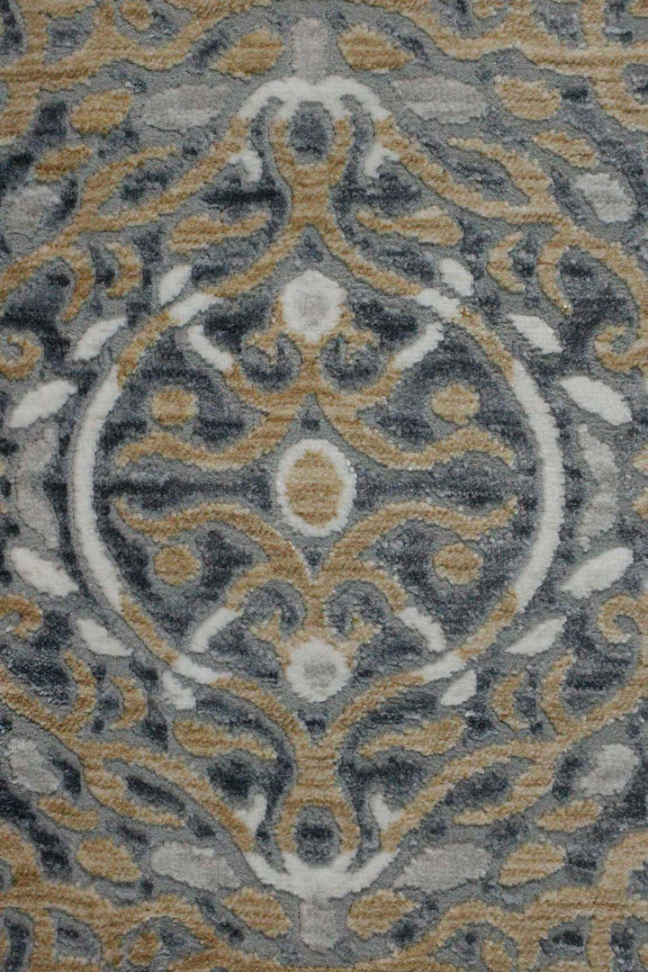 Turkish Modern Festival 1 Rug - 7.5 x 9.5 FT - Cream - Sleek and Minimalist for Chic Interiors