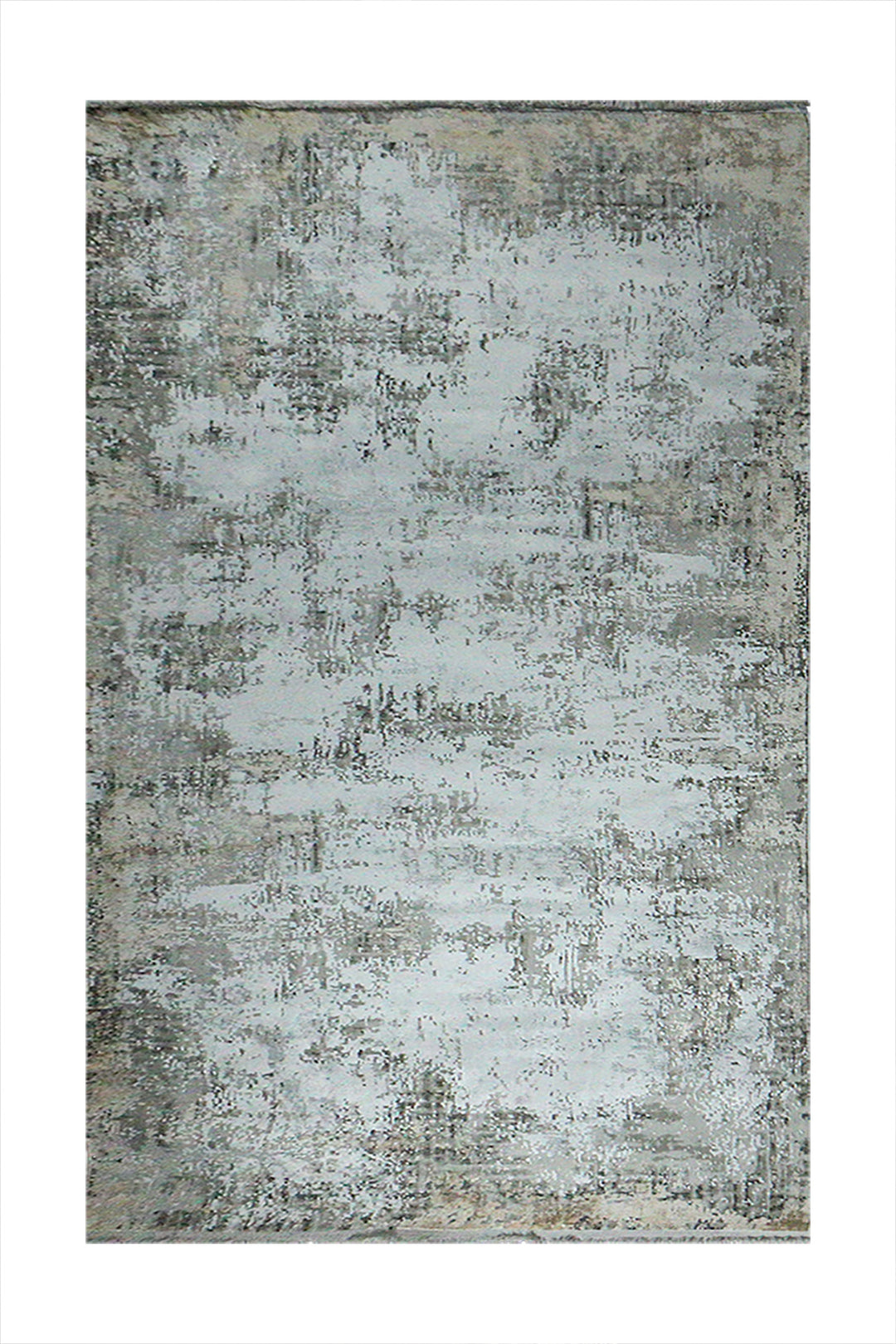 Turkish Modern Festival Oval Rug - 5.2 x 9.5 FT - Sleek and Minimalist for Chic Interiors