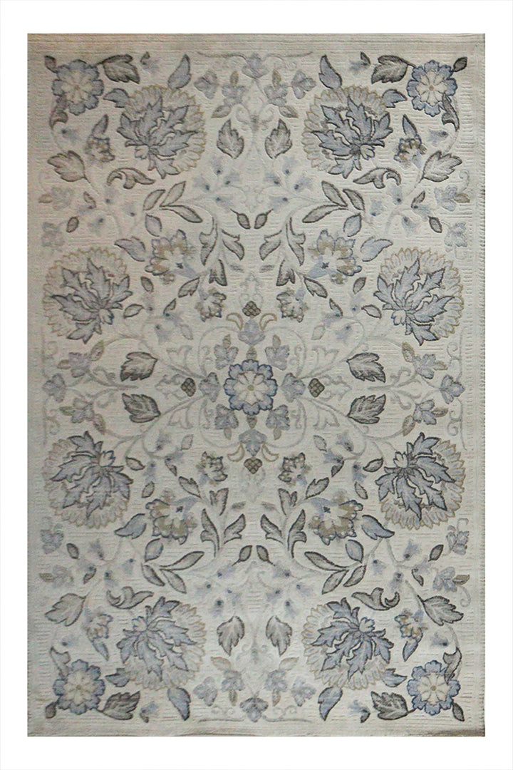 Turkish Modern  Festival WD Rug - Cream - 5.2 x 7.5 FT - Superior Comfort, Modern Style Accent Rug