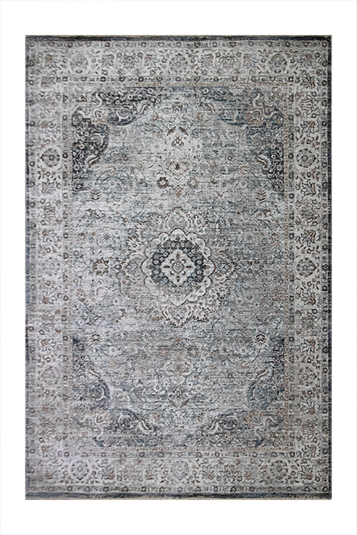 Turkish Modern  Festival Plus Rug - 5.2 x 7.6 FT - Gray - Superior Comfort, Modern Style Accent Rugs