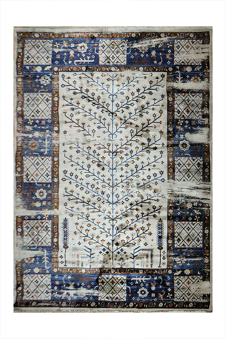 Turkish Allure Rug - 7.8 x 10.8 FT - Elegant Woven Design with Premium Quality