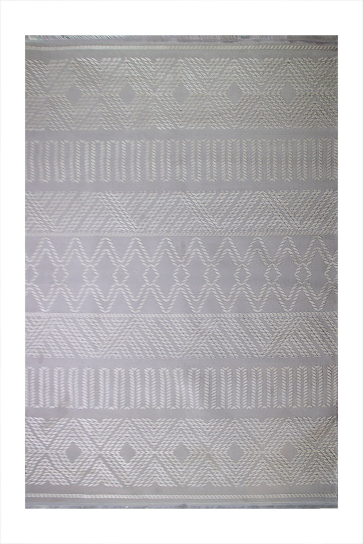 Turkish Modern  Festival 1 Rug - 6.5 x 9.8 FT - Gray - Superior Comfort, Modern Style Accent Rugs