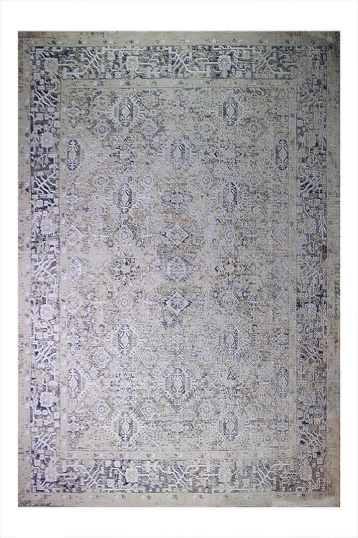 Turkish Modern  Festival Plus Rug - 9.5 x 12.1 FT - Gray - Superior Comfort, Modern Style Accent Rugs