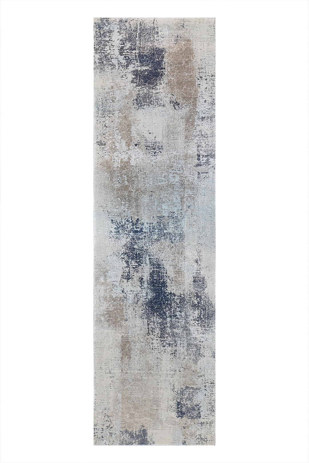 Turkish Modern Festival-1 Rug - 2.1 x 7.5  FT - Gray  Superior Comfort, Modern Style Accent Rugs