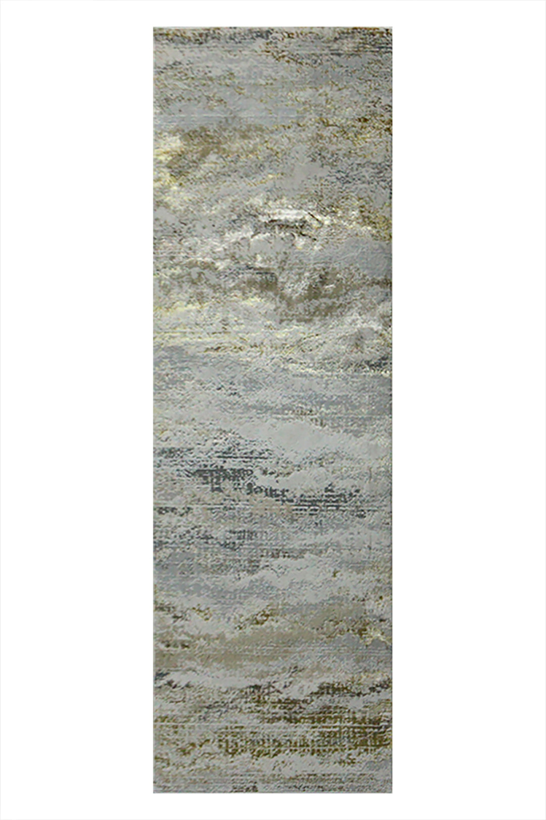 Turkish Modern Festival 1 Rug - 2.5 x 8.0 FT - Beige - Sleek and Minimalist for Chic Interiors