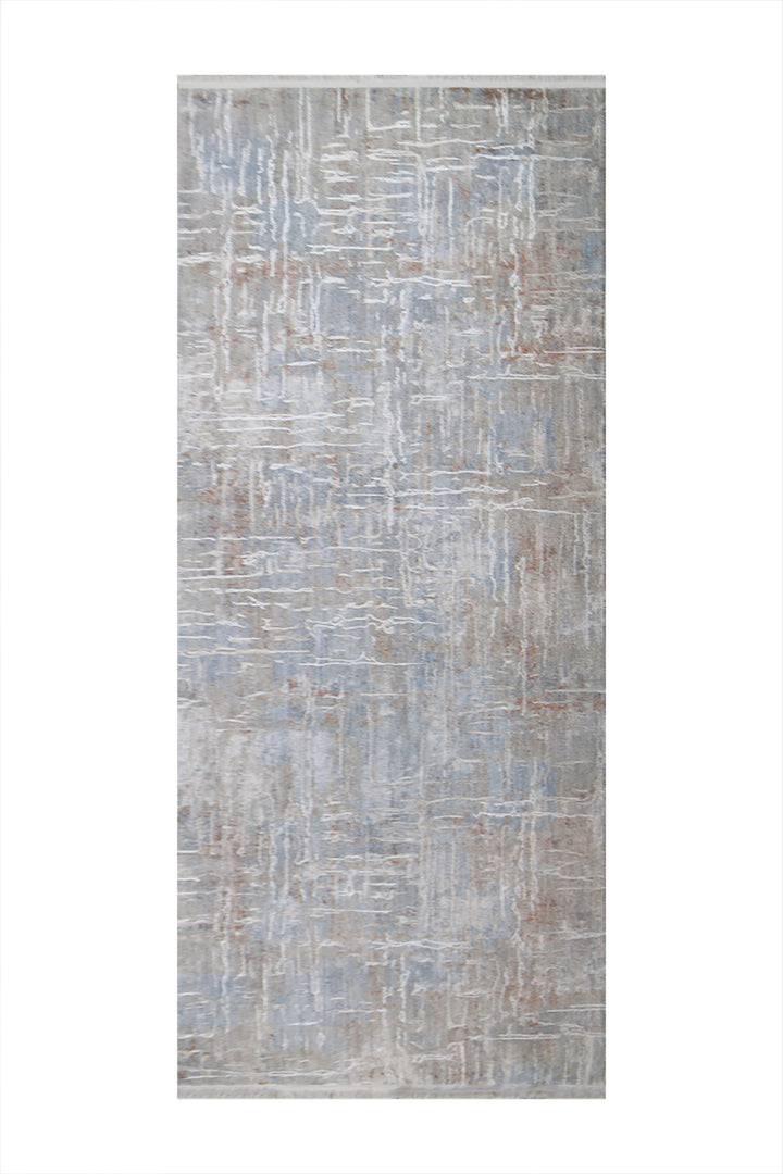 Turkish Modern Festival Viscose Rug - 2.6 x 7.2 FT  - Superior Comfort, Modern Style Accent Rugs